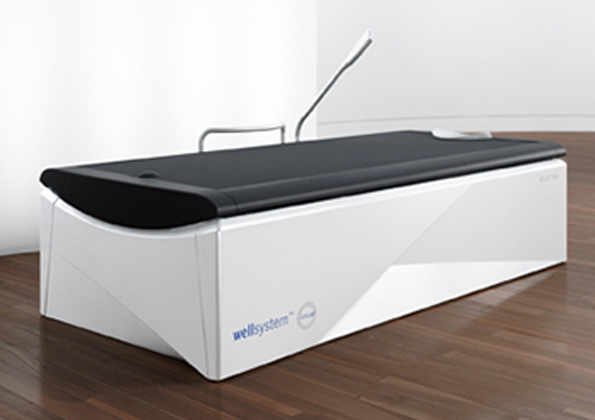 Moderne Liege für Wellnessanwendungen